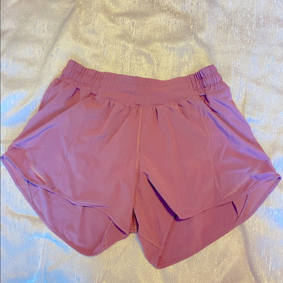 Pink Lululemon Hotty Hot Shorts - Picture 1 of 2